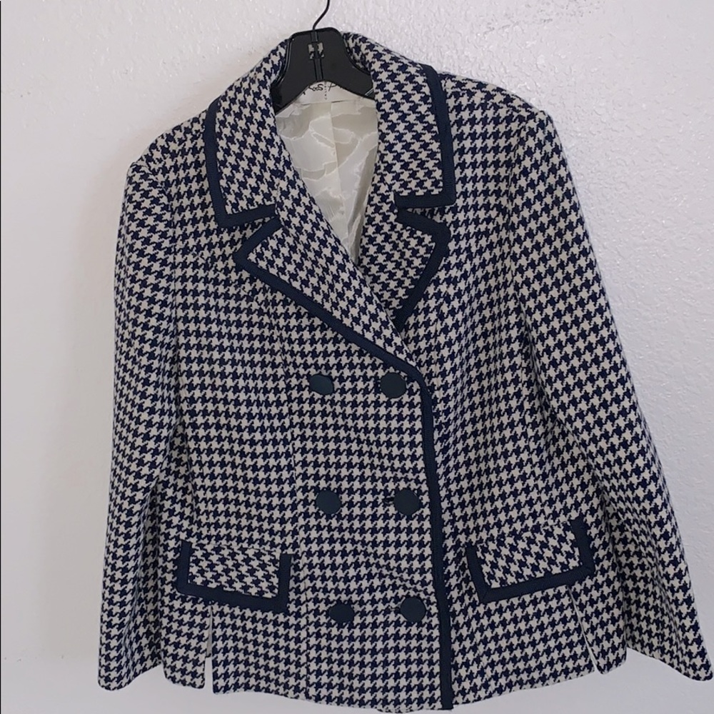 Vintage Roos Atkins Wool Waistcoat Jacket
